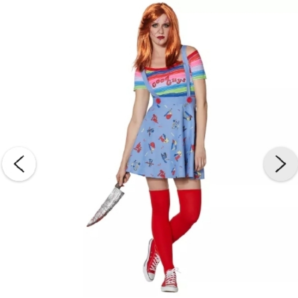 Sexy Chucky Halloween Costume- Size L - NWT!